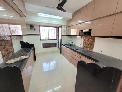 Kitchen Image of 1600 Sq.ft 3 BHK Apartment / Flat for rent in Kukreja Golfscappe, Chembur Mumbai for Rs. 130000