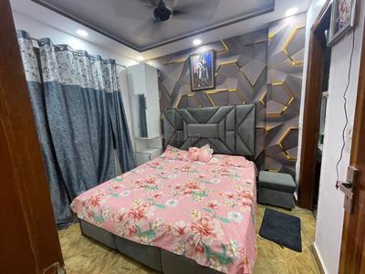 Bedroom Image of 460 Sq.ft 2 BHK Apartment / Flat for rent in Green Valley Livings, Dwarka Mor New Delhi for Rs. 20000