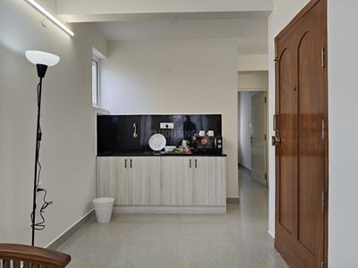 Kitchen Image of 680 Sq.ft 1 BHK Apartment / Flat for rent in Indira Nagar Bengaluru for Rs. 40000