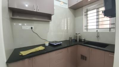 Kitchen Image of 850 Sq.ft 1 BHK Builder Floor for rent in Mahadevapura Bengaluru for Rs. 31999