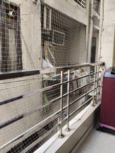 Balcony Image of 450 Sq.ft 1 BHK Builder Floor for rent in Uttam Nagar New Delhi for Rs. 16000