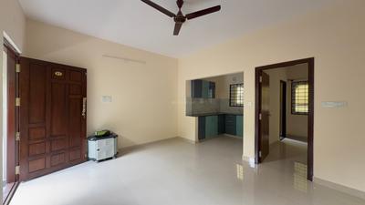 Living Room Image of 700 Sq.ft 1 BHK Apartment / Flat for rent in Mahadevapura Bengaluru for Rs. 25000