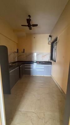 Kitchen Image of 1100 Sq.ft 3 BHK Apartment / Flat for rent in Siddhi Highland Park Building 6 And 7 K23 Phase 1, Thane West Thane for Rs. 54000