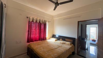 Bedroom Image of 1200 Sq.ft 2 BHK Apartment / Flat for rent in R.K. Hegde Nagar Bengaluru for Rs. 28000