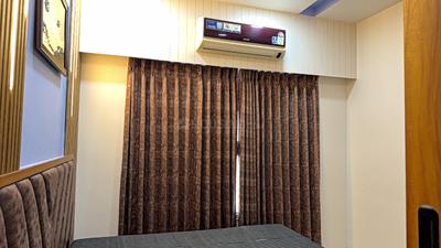 Bedroom Image of 1500 Sq.ft 3 BHK Apartment / Flat for rent in Adani Amogha, Shantigram Ahmedabad for Rs. 55000
