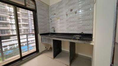 Kitchen Image of 680 Sq.ft 1 BHK Apartment / Flat for sale in KK Moreshwar, Ulwe Navi Mumbai for Rs. 5500000