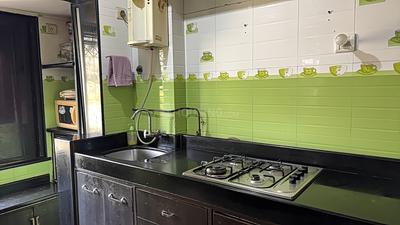 Kitchen Image of 650 Sq.ft 1 BHK Apartment / Flat for sale in HDIL Dheeraj Godavari, Malad West Mumbai for Rs. 12600000
