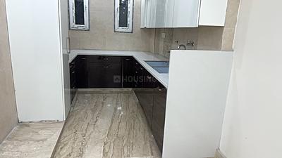 Kitchen Image of 1050 Sq.ft 3 BHK Builder Floor for rent in Sector 7 Rohini New Delhi for Rs. 37000
