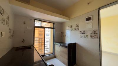 Kitchen Image of 740 Sq.ft 1 BHK Apartment / Flat for sale in Frenny Platinum Tower, Vasai East Vasai for Rs. 2974000