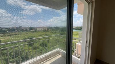 Balcony Image of 1537 Sq.ft 3 BHK Apartment / Flat for rent in GR Queens Pride, Akshayanagar Bengaluru for Rs. 33000