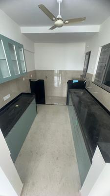 Kitchen Image of 1200 Sq.ft 3 BHK Apartment / Flat for rent in VJ Yashwin Nuovo Centro, Wakad Pune for Rs. 44999