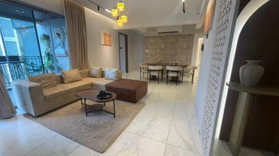 Living Room Image of 2250 Sq.ft 4 BHK Apartment / Flat for sale in Legacy Kairos C And D Building, Rahatani Pune for Rs. 21000000