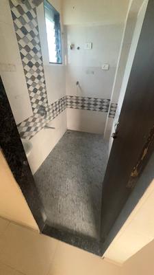 Bathroom Image of 573 Sq.ft 1 BHK Apartment / Flat for rent in Ram Laxman Sadguru Residency, Shilphata Thane for Rs. 11000