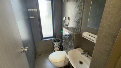 Bathroom Image of 450 Sq.ft 1 BHK Apartment / Flat for rent in Ajmera Greenfinity, Wadala East Mumbai for Rs. 46000