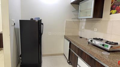Kitchen Image of 1080 Sq.ft 2 BHK Apartment / Flat for rent in Adani The Meadows, Shantigram Ahmedabad for Rs. 34999