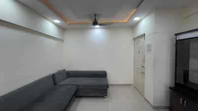 Living Room Image of 585 Sq.ft 1 BHK Apartment / Flat for rent in Gala Highland Residency, Thane West Thane for Rs. 28000