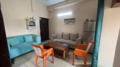 Living Room Image of 600 Sq.ft 1 BHK Apartment / Flat for rent in Amrapali Dream Valley 2, Noida Extension Greater Noida for Rs. 23000