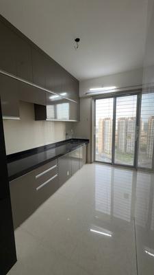 Kitchen Image of 1180 Sq.ft 2 BHK Apartment / Flat for rent in Airoli Navi Mumbai for Rs. 53000