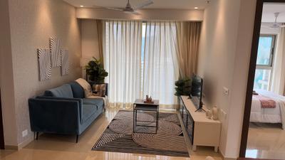 Living Room Image of 800 Sq.ft 3 BHK Apartment / Flat for sale in Hiranandani Highland A B C D And E Wing, Powai Mumbai for Rs. 43500000