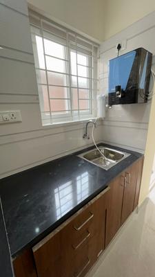 Kitchen Image of 701 Sq.ft 1 BHK Apartment / Flat for rent in BTM Layout Bengaluru for Rs. 31899