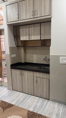 Kitchen Image of 180 Sq.ft 1 RK Builder Floor for rent in Durgapura Jaipur for Rs. 14500