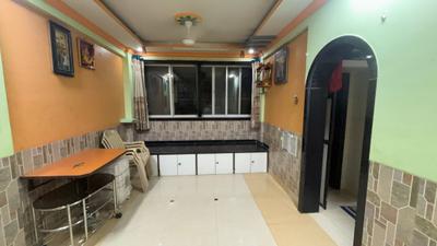Living Room Image of 550 Sq.ft 1 BHK Apartment / Flat for rent in Kalwa Thane for Rs. 18000