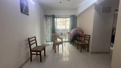Living Room Image of 680 Sq.ft 1 BHK Apartment / Flat for rent in Platinum Avior, Kalamboli Navi Mumbai for Rs. 22000