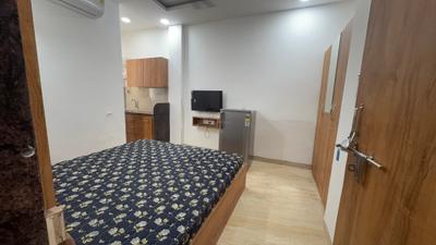 Bedroom Image of 200 Sq.ft 1 RK Apartment / Flat for rent in Mahalakshmi Nagar Indore for Rs. 15000