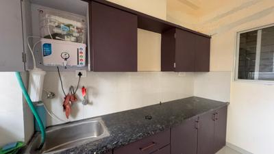 Kitchen Image of 1500 Sq.ft 2 BHK Apartment / Flat for rent in Scheme No 114 Indore for Rs. 30000