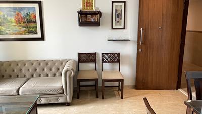 Living Room Image of 550 Sq.ft 1 BHK Apartment / Flat for rent in Hiranandani Estate Thane for Rs. 45000