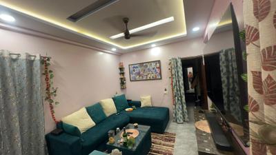 Living Room Image of 880 Sq.ft 2 BHK Apartment / Flat for sale in New York City, Morod Indore for Rs. 2850000