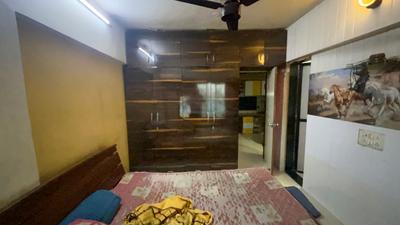 Bedroom Image of 800 Sq.ft 2 BHK Apartment / Flat for rent in Proviso Krutika, Kopar Khairane Navi Mumbai for Rs. 45000