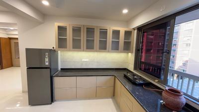 Kitchen Image of 2300 Sq.ft 3 BHK Apartment / Flat for rent in Aashka Aatman, Vastrapur Ahmedabad for Rs. 60000