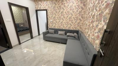 Living Room Image of 800 Sq.ft 1 BHK Builder Floor for rent in Indra Puri Colony Indore for Rs. 20000