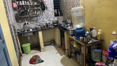 Kitchen Image of 500 Sq.ft 2 BHK Independent House for rent in Ward No 113 Kolkata for Rs. 7500