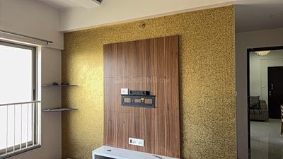 Bedroom Image of 1080 Sq.ft 2 BHK Apartment / Flat for rent in Adani The Meadows, Shantigram Ahmedabad for Rs. 34999