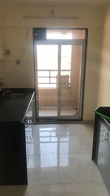 Kitchen Image of 650 Sq.ft 1 BHK Apartment / Flat for rent in DSS Mahavir Kalpavruksha, Kasarvadavali Thane for Rs. 23999