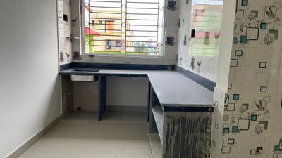 Kitchen Image of 650 Sq.ft 2 BHK Apartment / Flat for sale in Keshtopur Kolkata for Rs. 2600000