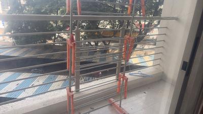 Balcony Image of 1239 Sq.ft 2 BHK Apartment / Flat for rent in Aisshwarya Excellency, Dooravani Nagar Bengaluru for Rs. 49000