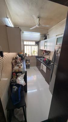 Kitchen Image of 1000 Sq.ft 2 BHK Apartment / Flat for sale in Romell Diva, Malad West Mumbai for Rs. 24500000