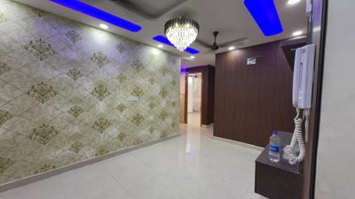 Living Room Image of 1000 Sq.ft 3 BHK Builder Floor for rent in Nawada New Delhi for Rs. 18500
