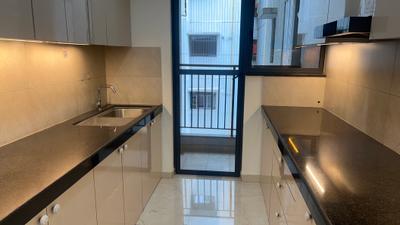Kitchen Image of 1500 Sq.ft 3 BHK Apartment / Flat for rent in Godrej Urban Park, Powai Mumbai for Rs. 115000