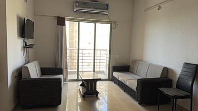 Living Room Image of 1080 Sq.ft 2 BHK Apartment / Flat for rent in Adani The Meadows, Shantigram Ahmedabad for Rs. 32000