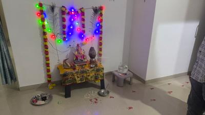 Pooja Room Image of 950 Sq.ft 2 BHK Apartment / Flat for sale in RK Nisarg Akash, Pimple Nilakh Pune for Rs. 8900000