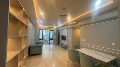 Living Room Image of 1350 Sq.ft 3 BHK Apartment / Flat for rent in Lodha Park, Lower Parel Mumbai for Rs. 285000