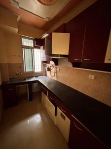 Kitchen Image of 1300 Sq.ft 3 BHK Apartment / Flat for rent in  Shanti Enclave, Bailey Road Patna for Rs. 17000
