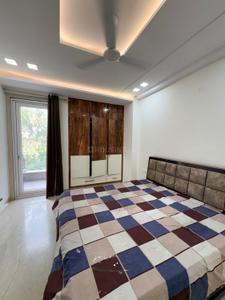 Bedroom Image of 1600 Sq.ft 3 BHK Builder Floor for rent in Paschim Vihar New Delhi for Rs. 55000