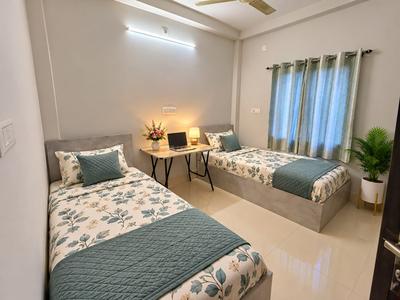 Bedroom Image of The Green View PG And Guest House in New Town, Kolkata