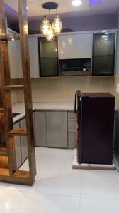 Kitchen Image of 1100 Sq.ft 3 BHK Apartment / Flat for rent in Razapur Khurd New Delhi for Rs. 26000