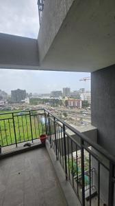 Balcony Image of 900 Sq.ft 2 BHK Apartment / Flat for rent in Rama Metro Life Maxima Residences, Tathawade Pune for Rs. 34000